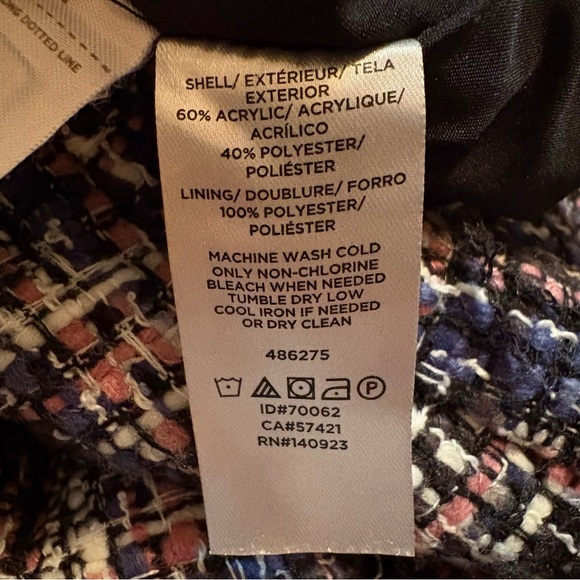 LOFT Multi-Color Mini Pencil Skirt - Picture 10 of 11